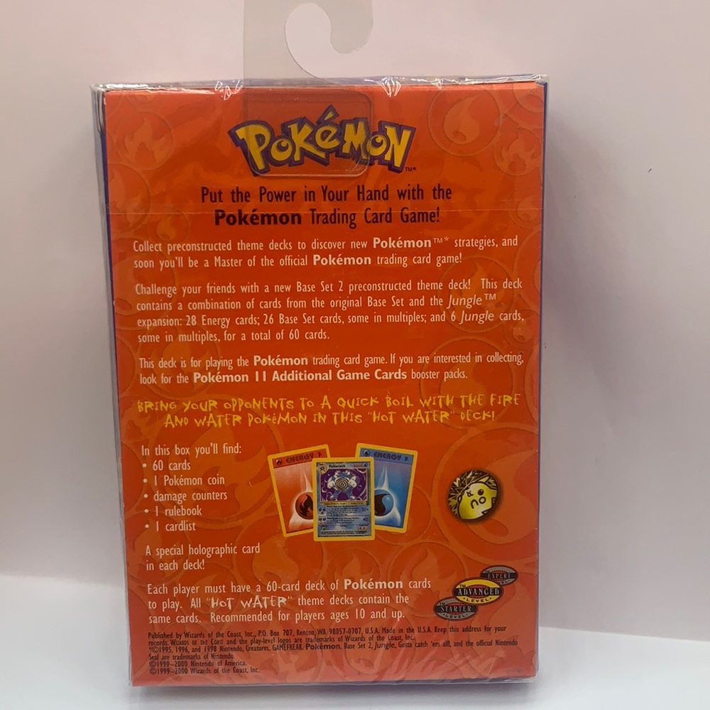 2000 Pokémon Theme Deck Hot Water (MISC11) - Picture 2 of 2